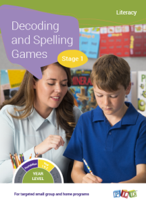 Reading Games - Stage 1 set