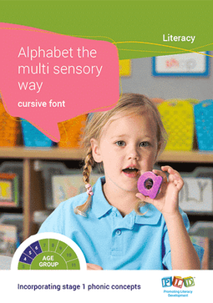 Alphabet the Multi Sensory Way – Cursive Font