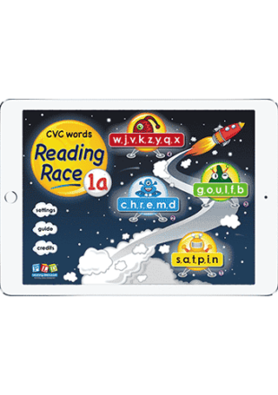 Reading Race 1a - cvc words
