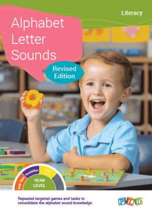 Alphabet Desk Mats for The Early Years (Cursive Font)
