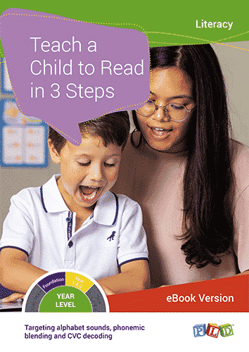 Teach a Child to Read in 3 steps