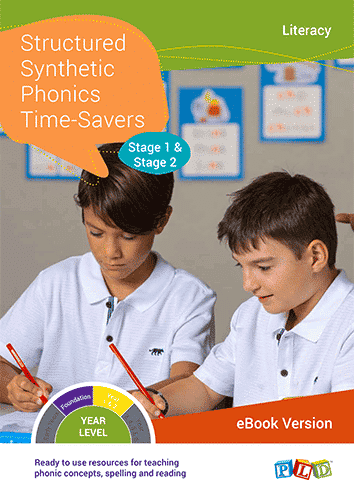 Structured Synthetic Phonics Time-Savers - Stage 1 & 2