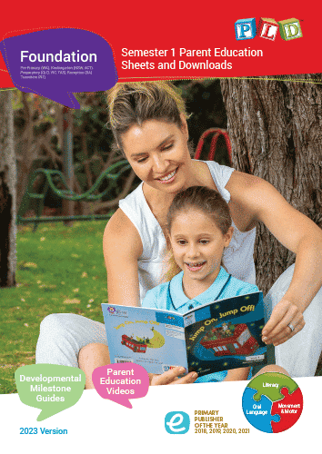 Foundation Parent Education Sheets and Downloads - Semester 1