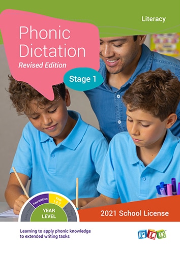 Phonic Dictation – Stage 1 (Subscription)