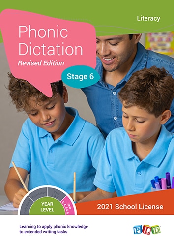 Phonic Dictation – Stage 6 (Subscription)