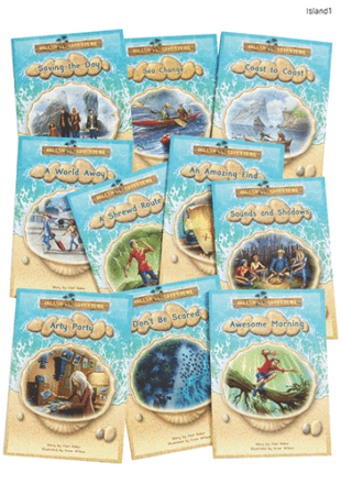 Middle & Upper Catch-Up Reading Books: Island Adventure Series (Set 1)