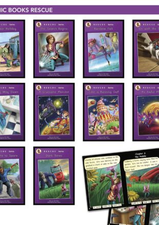 Middle & Upper Primary Catch-Up Reading Books: Titan's Gauntlet Series (Set 1)