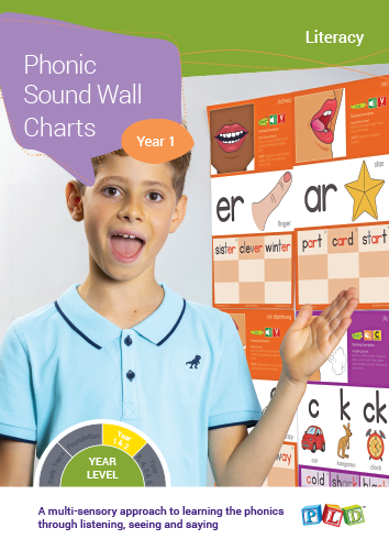 Phonic Sound Wall Charts for Year 1
