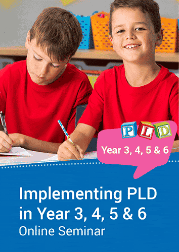Online Seminar: Implementing PLD in Year 3, 4, 5 & 6 Seminar