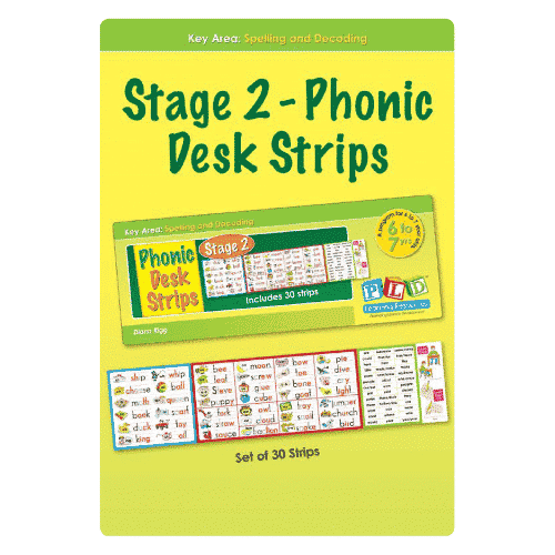 Phonic Desk Strips - Stage 2