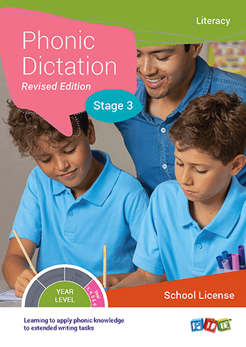 Phonic Dictation – Stage 3 (Subscription)