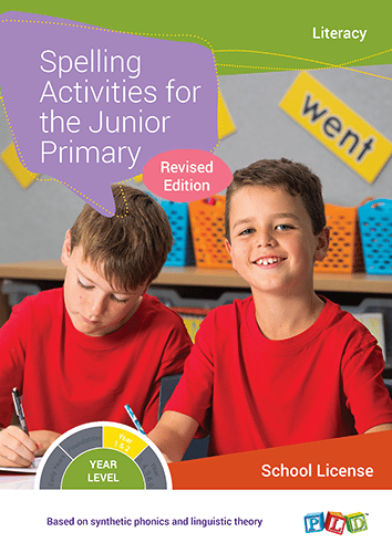 Spelling Activities for the Junior Primary (Subscription)