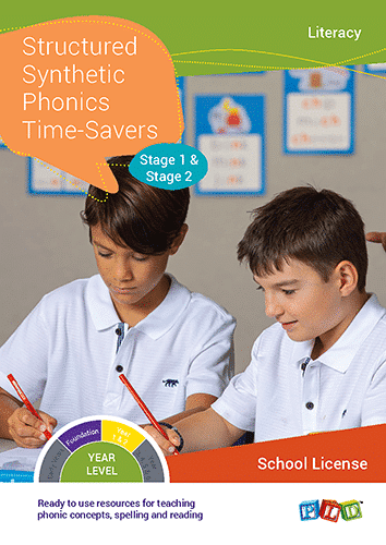 Structured Synthetic Phonics Time-Savers – Stage 1 & 2 (Subscription)